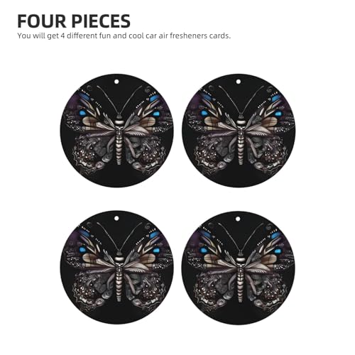 Science Butterfly hojas aromáticas para coche miniatura 2