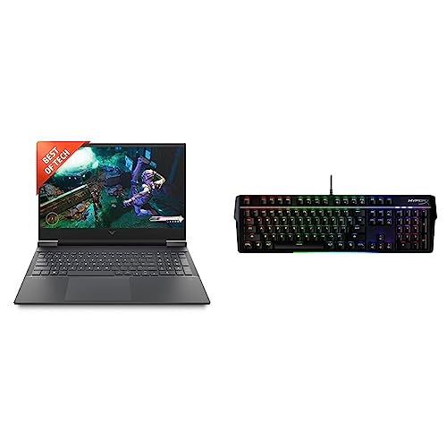 Image of HP Victus Gaming AMD Ryzen 5-5600H Processor 16.1 inch(40.9 cm) FHD Gaming Laptop & Alloy MKW 100