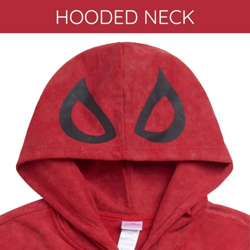 Image of Marvel Spider-Man Matching Family Cosplay Fleece Zip-Up Hoodie