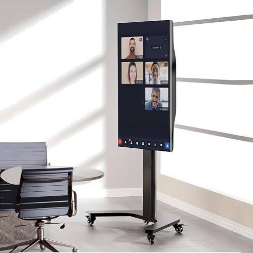 Soporte móvil para TV con ruedas 37-80 pulgadas, 360° giro miniatura 5