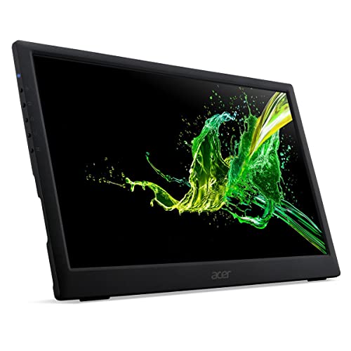 Image of acer PM141Q biux 13.3 inch Full HD (1920 x 1080) IPS Portable Monitor Ultra Slim Portable Design 1 x USB 3.1 Type-C Port & 1 x Mini HDMI (USB Type-C and Mini HDMI Cable Included)