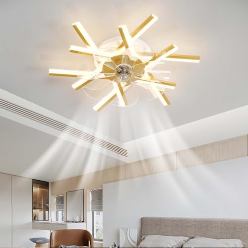 Ventilatore Da Soffitto Con Luce E Telecomando – 6 Velocità