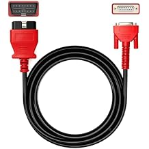 Main Cable Fit for Autel MK808S MK808Z MX808S MK808 MX808 MP808S MP808 DS708 DS808 MS906 Diagnostic Scanner, 16-PIN to DB15 2-Row Replacement OBD2 Test Connector Adapter - 60inches/150cm