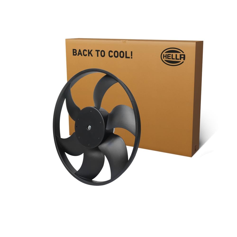 Engine Cooling Fan Fits Renault Grand Scénic Kangoo Kangoo Be Bop Megane HELLA