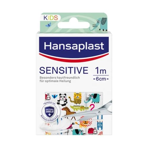Hansaplast Sensitive Kids Extra Huidvriendelijk 1m x 6cm