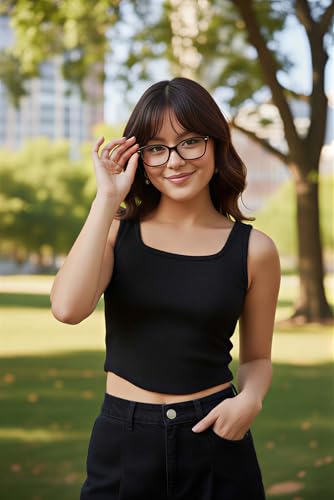 GRECIILOOKS Women Polycotton Regular GL W TOP W2232 Black view 2