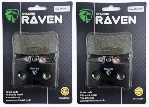 Plaquettes de frein RAVEN 2 pour Yamaha Tracer 900 GT 2017-2021 jeu avant complet