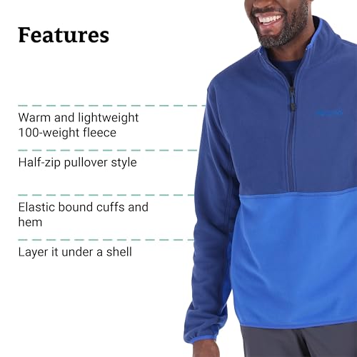 Image of MARMOT Men's Rocklin 1 /2 Zip, Lightweight Fleece Pullover Jacket