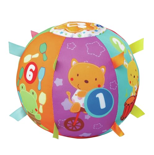 VTech - 166105 - Jouet Musical - Magi Balle D'éveil des P'tits Copains - Version FR