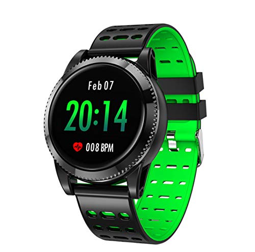 HPYHPY Pulsera Inteligente frecuencia cardíaca presión Arterial Impermeable Monitor de Actividad Fitness rastreador de cuentakilómetros Pulsera Pulsera Inteligente