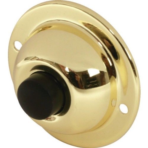 Door Bell Wired Chime Round Push Button 2-1/4