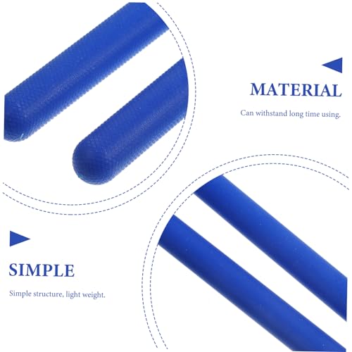 Baquetas para percusión nylon HANABASS 5A color azul 1 par miniatura 5