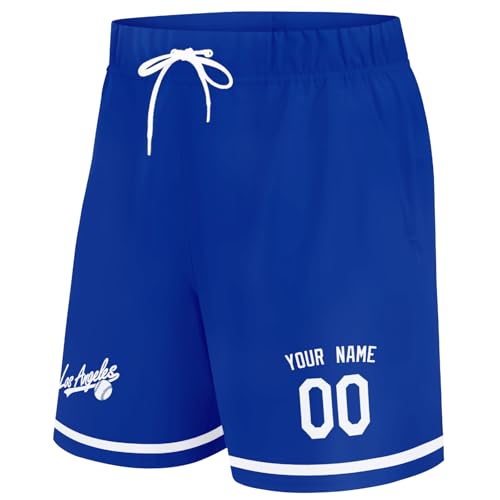 ANTKING Swim Trunks Custom Name Number Beach Shorts for Men Youth Gifts