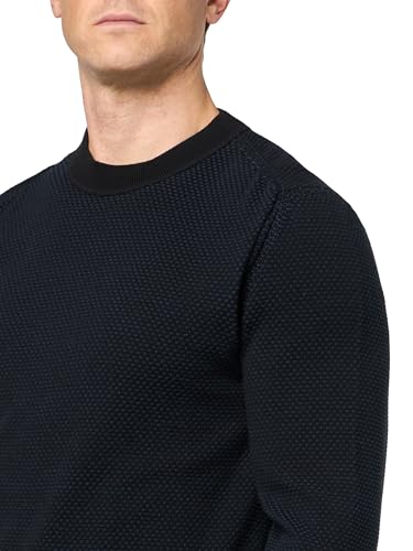 BOSS Men's Microstitch Cotton Blend Sweater3