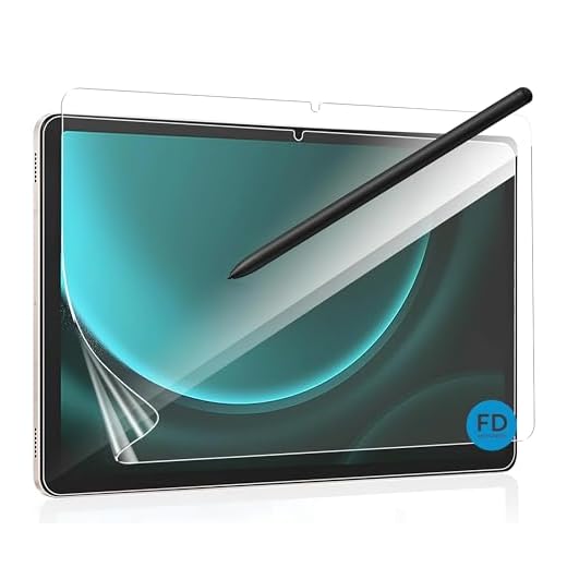 Película Para Samsung Galaxy Tab S9 FE ou S9 FE+ Paperlike Fosca Sensação de Papel Anti Relexo Anti Risco Anti Poeira em Cerâmica 9D