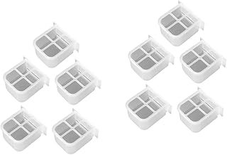 Yardwe 10 PCS parrot feeder bird food cockatiel bird feeder bird feeder for large birds Large Capacity Bird Feeder Multifunction Bird Feeder Weatherproof Bird Feeder splash proof