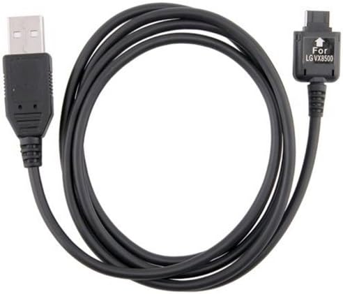 USB Data Cable for Lg Lg Vu Cu920, Shine Cu720, Venus Vx8800, Voyager Vx10000, Cu515, Vx5400, Rumor, Scoop, Ux260, Cg180, Ce110, Vx8350, Lx160, Flare, Ax380 Wave, Ux380, Cu575 Trax, Vx8550 Chocolate, Lx570 Muziq, Ax565, Ux565, Ax275, Vx8700, Vx9400, Vx9900 Env, Lx150, Vx8600, Ax8600, Vx8500 Chocolate Cell Phone