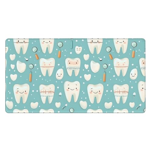 Tapis de souris de jeu grand format anti glisse en caoutchouc imprimé pour bureau pc