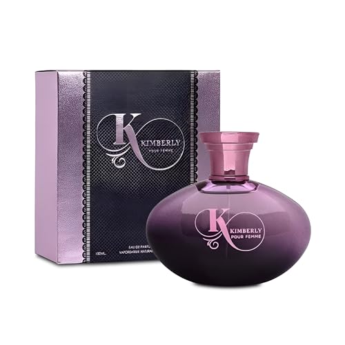 Women's Spray Perfume Kimberly Long Lasting Eau De Parfum Cologne for Women Refreshing Floral Fragrance for Casual Use,Ideal Holiday Gift,3.4 Fl Oz