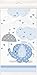 Produktbild Unique Blaue Tischdecke aus Kunststoff für Babyparty, 213,4 x 137,2 cm