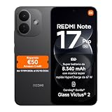 REDMI Note 17 Pro 5G, Smartphone 8+512GB, Black, Batteria da 8340 mAh