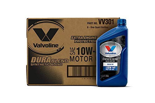 Valvoline Aceite para Motor Semi-Sintético 10W-40 1 QT x6