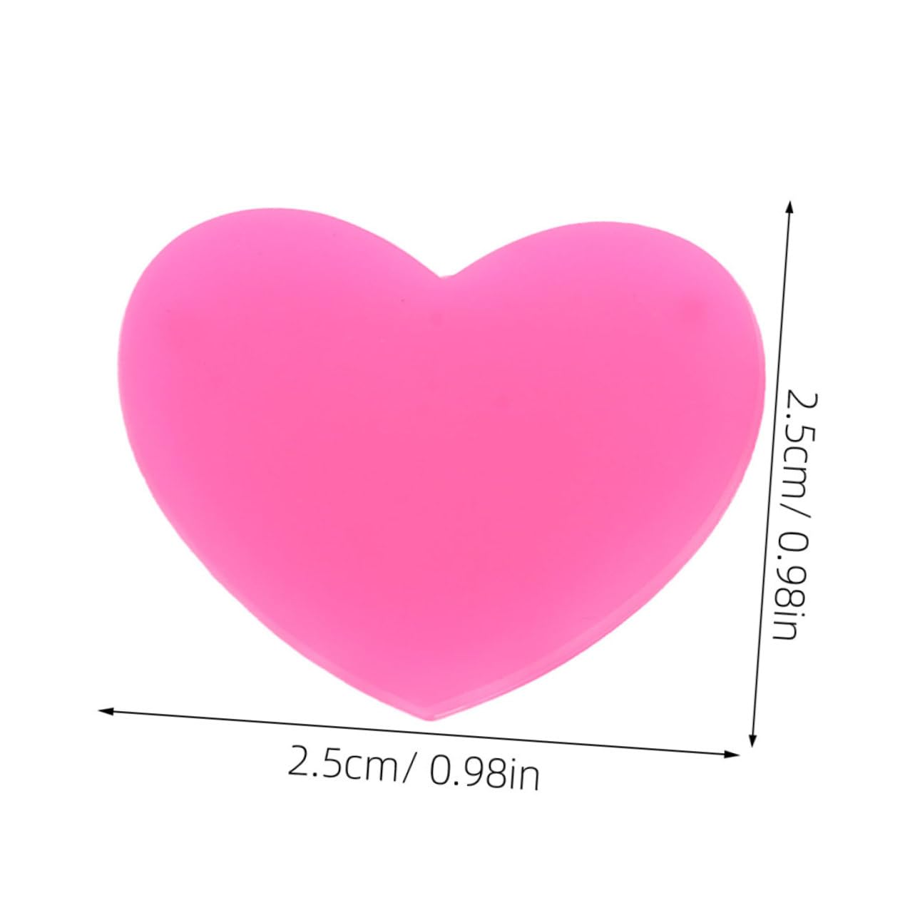 KOMBIUDA Tennis Racket Vibration Dampener Silicone Tennis Shocks Absorbers Racket Dampening Supplies Heart Design