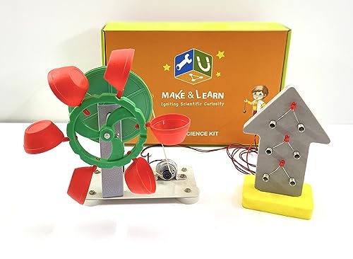 Make And Learn Hydroelectric Power Generator Science Experiment STEM Based DIY Activity Kit for Kids Age 10+