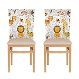 Facile à nettoyer : les housses sont faciles à nettoyer en les jetant simplement dans la machine à laver au lieu de lutter contre les taches de rembourrage à la main. Nous nous engageons à vous fournir des housses de chaise et un service amical pour garantir votre satisfaction.