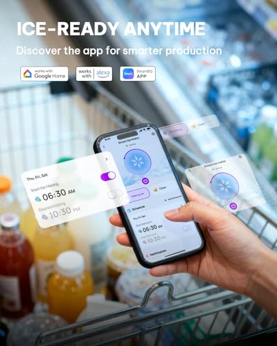 Countertop Nugget Ice Maker Machine