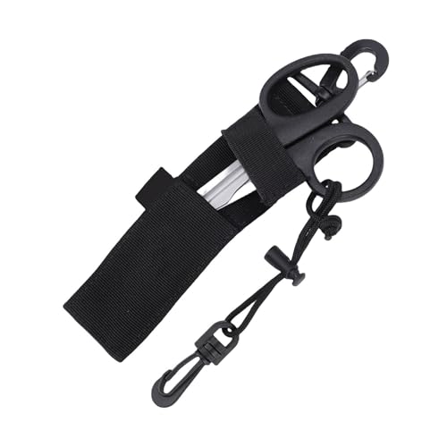 Tijeras de buceo de acero inoxidable para cortar algas y redes 4