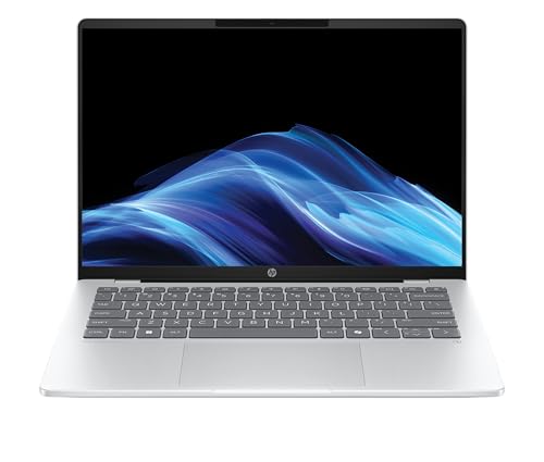 HP OmniBook 5 Next Gen AI Laptop | 14" 2K OLED | Snapdragon® X X1-26-100 | 16GB LPDDR5x RAM | 512GB SSD | Qualcomm® Adreno™ GPU | Win11 | Glacier Silver | 14-HE0001NE | En/Ar KB | UAE Version