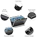 LOUEBICA Stainless Steel Credit Card Wallet RFID Blocking Metal Case Pocket Business Card Holder for Women and Men