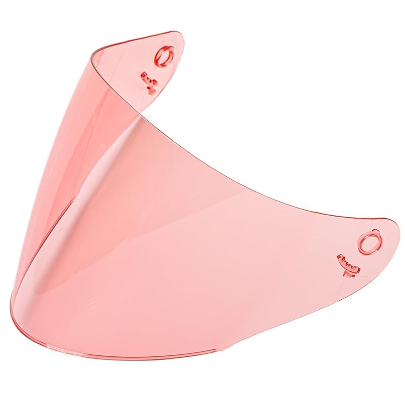 Visière pour casque KYT GP rose écran moto de rechange visière casque