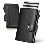 YESIIW – YESIIW Portmonee Herren Slim mit Magnetisch Münzfach, Pop-up