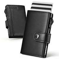 YESIIW – YESIIW Portmonee Herren Slim mit Magnetisch Münzfach, Pop-up