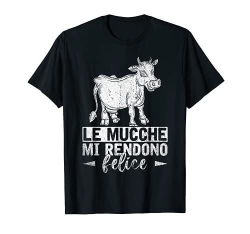 Cows Make Me Happy Gift Farm Cow T-Shirt