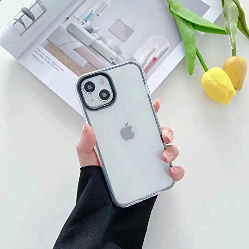 Coque silicone iPhone 13 avec protection de l'appareil photo anti-rayures noir