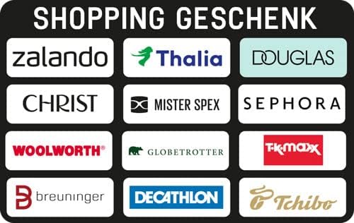 SHOPPING GESCHENK - Last Minute Geschenkidee - für Deutschland - per Mail (nicht für Amazon einlösbar)