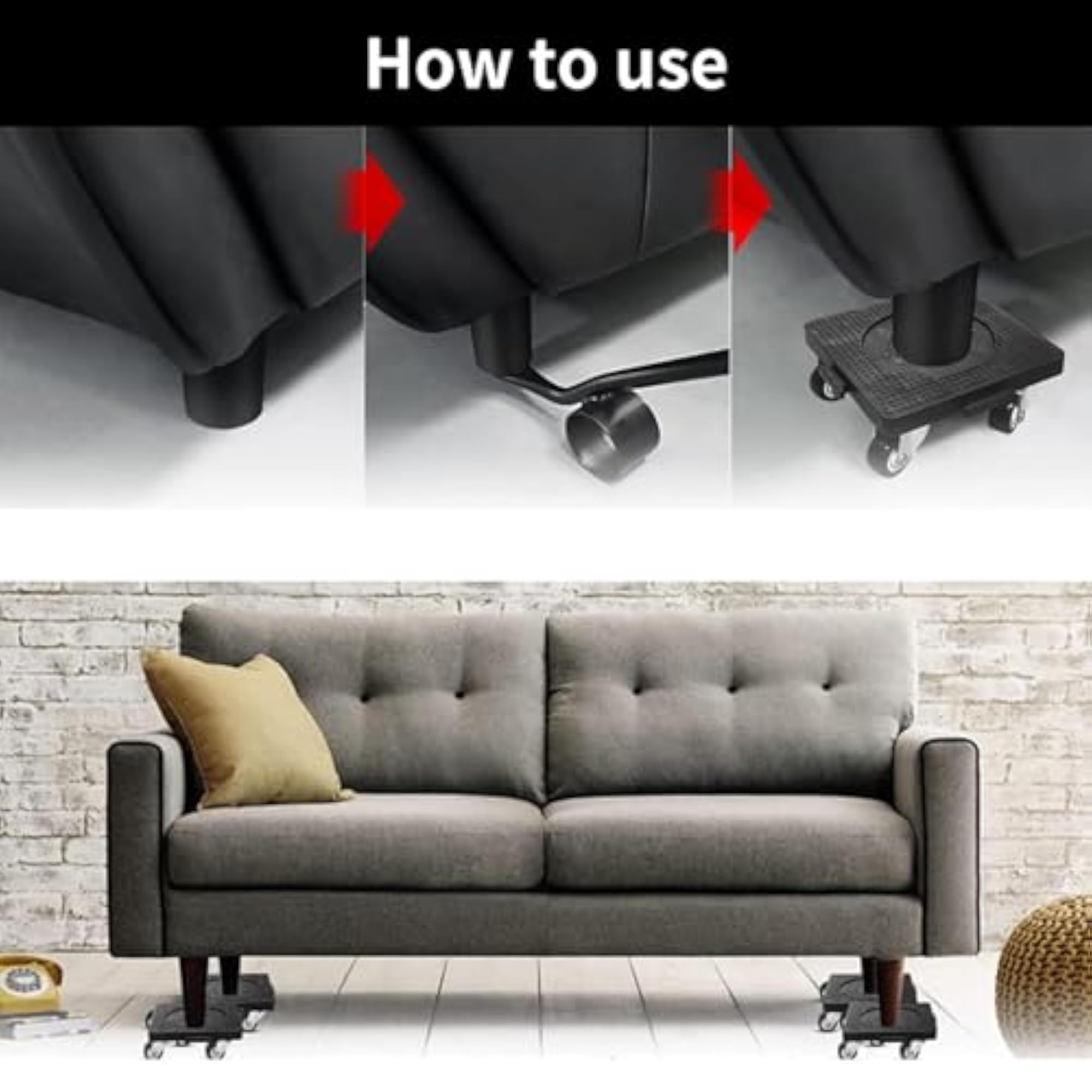 Furniture Movers with Wheel Moving Tool