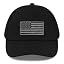 Black With Black Grey Usa Flag