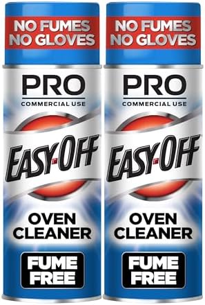 Easy-Off Fume Free PRO size Oven Cleaner Foam, Removes Grease & B...
