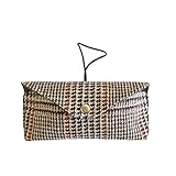 ③【Talla Universal】: Interior acolchado 16x8x4cm (apto para gafas grandes como Gucci GG0907S)