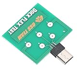 USB de 5 Pines para Placa de Prueba de PCB Placa de Prueba de Muelle de Carga Placa de Prueba para teléfono móvil con Micro Interfaz Prueba de Enchufe de Cola no(Micro Interface Beta)