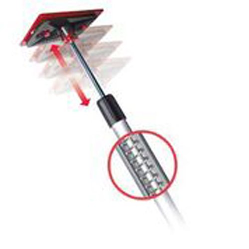 Zipwall Slp4-Pk3 Zippole 12' Spring (12-Pack) Loaded Poles For Dust Barriers, 3 Units W/ 4 #TOP1