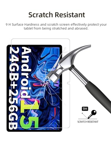 Protector de pantalla vidrio templado 10 pulg. 2 pack miniatura 5