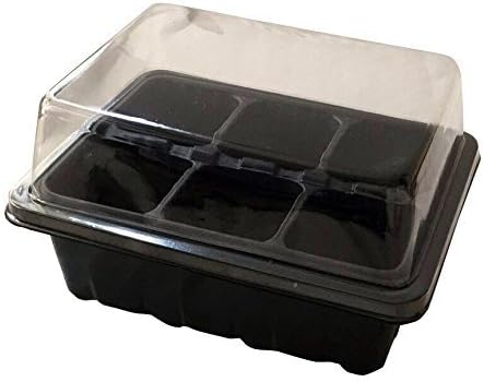 INCHOO Seed Starter Kit 72 Cell Seeding Trays with Humidity Dome,2 Pack - 1020 Tray Plug Tray Starting Trays for Seedling Germination