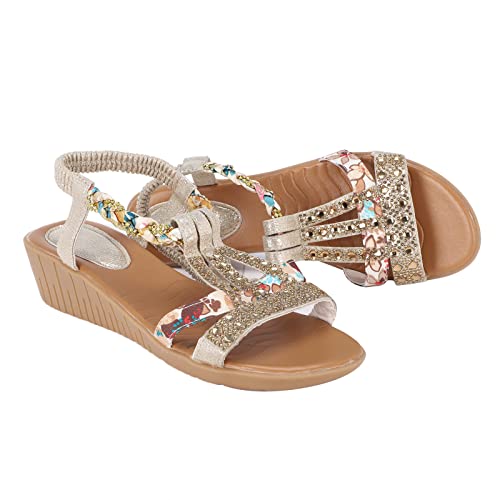 Chaussure sandales été compensées légères et basket sabot