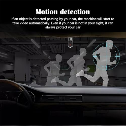 Cámara para tablero compacta de 360 grados con alertas de conducción ADAS 6