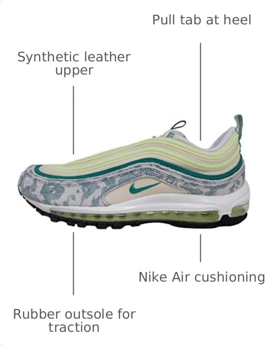 Image of Nike Men's Air Max 97 (Gs) Track & Field Shoes